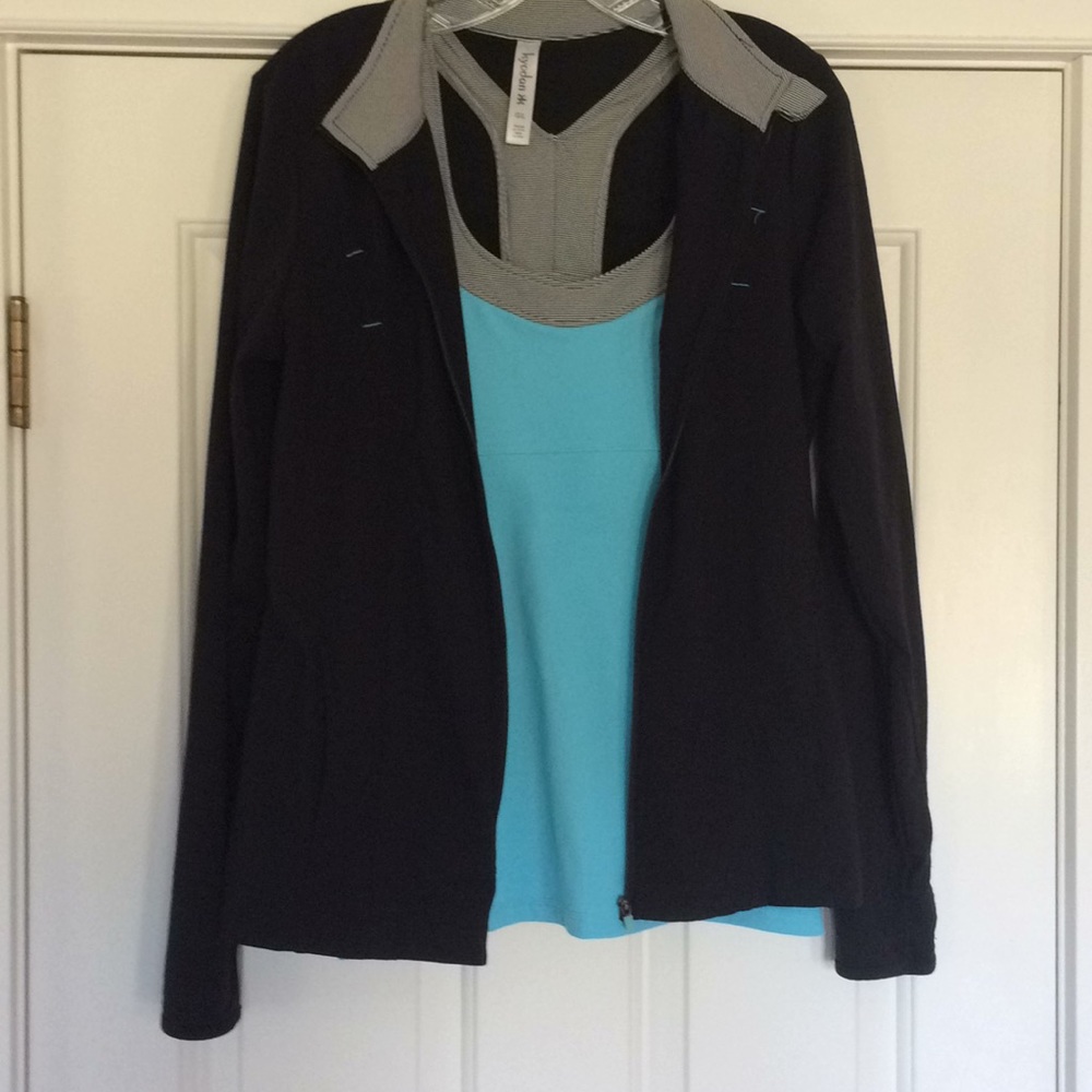 Kyodan Workout Outfit Activewear Jacket Top Large